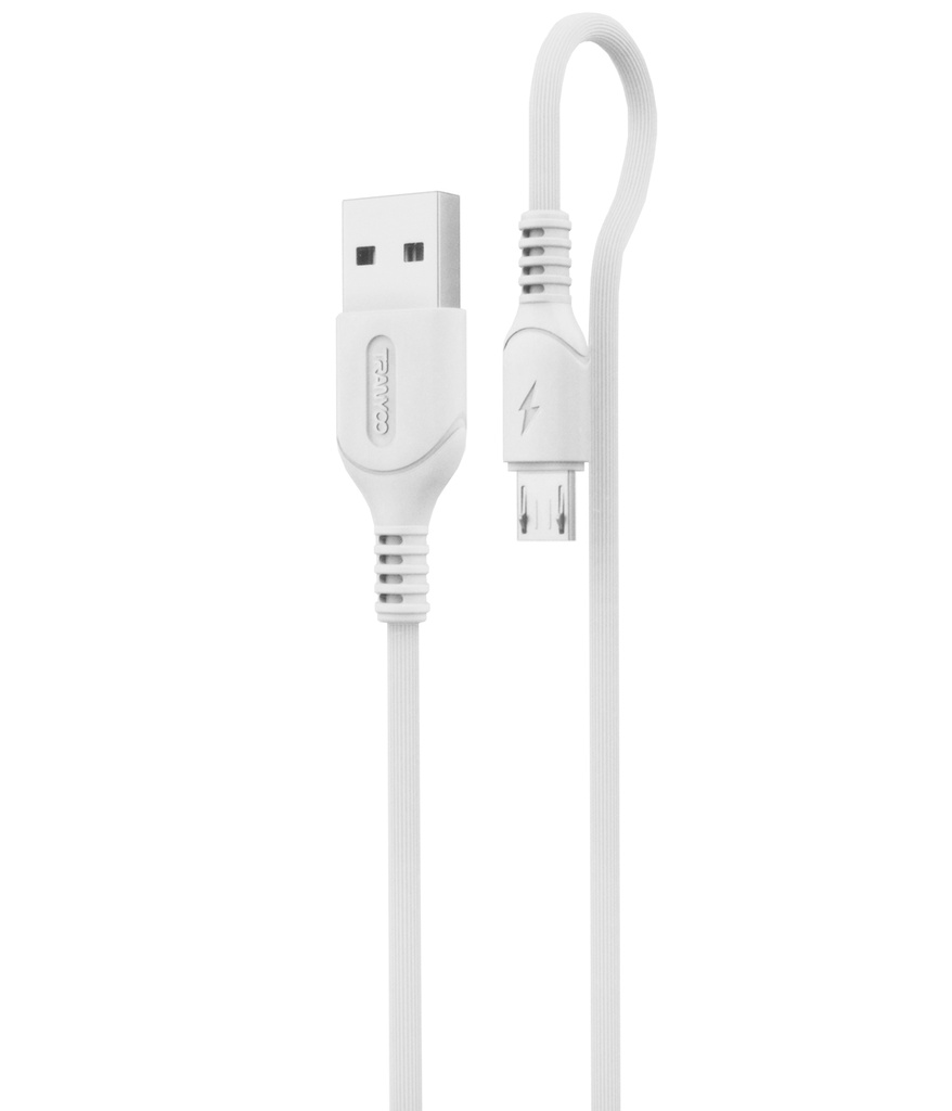 Tranyoo, X1, Micro USB Cable, 1m, 2.1A, White