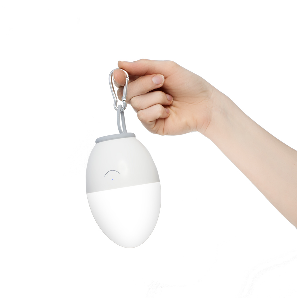Portable Lamp, Adjustable Color Temperature, with Steeples Dimming Control