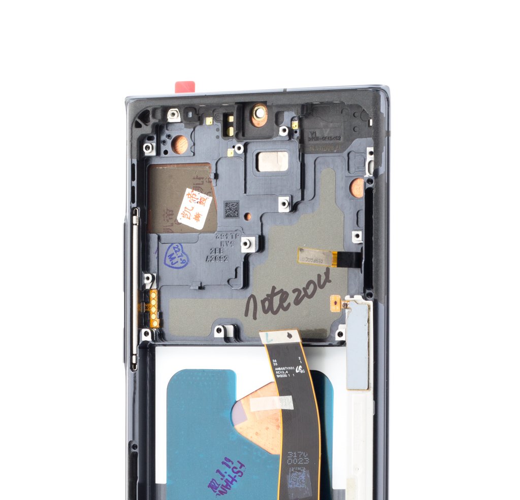 LCD Samsung Galaxy Note 20 Ultra, N985, Note 20 Ultra 5G, N986, Black