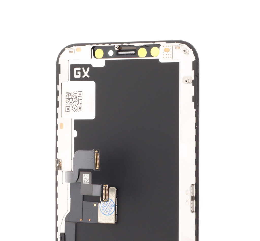 LCD iPhone Xs, Black OLED Hard Light New GX