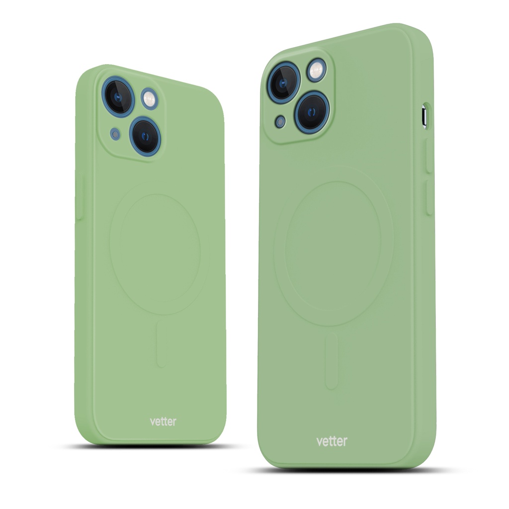 Husa iPhone 13 Soft Pro Ultra, MagSafe Compatible, Mint Green