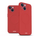 Husa iPhone 13 Soft Pro Ultra, MagSafe Compatible, Red