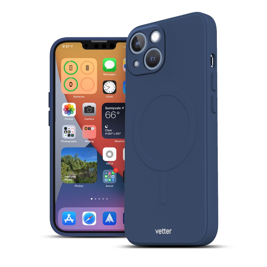 Husa iPhone 14, Soft Pro Ultra, MagSafe Compatible, Blue