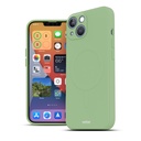 Husa iPhone 14, Soft Pro Ultra, MagSafe Compatible, Mint Green