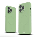 Husa iPhone 14 Pro, Soft Pro Ultra, MagSafe Compatible, Mint Green