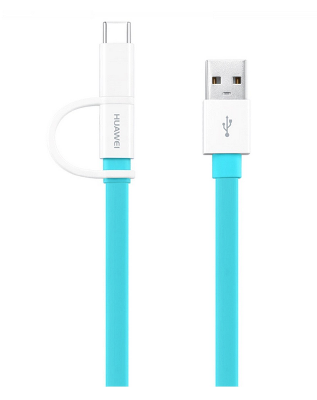 Cablu Huawei, Cable USB To Type C, AP55s, Blue, OEM, LXT 