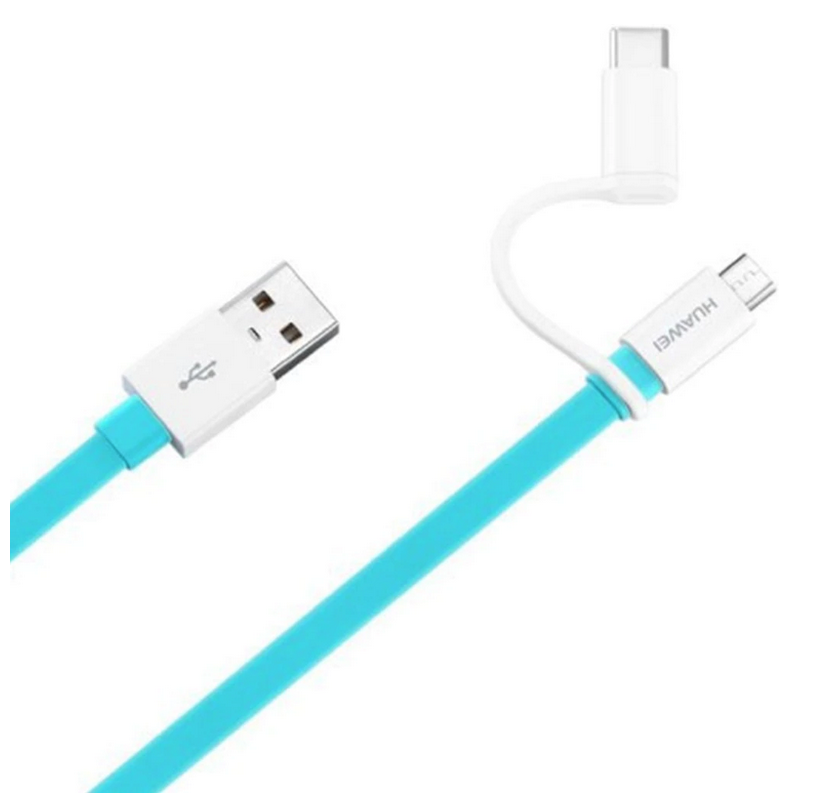 Cablu Huawei, Cable USB To Type C, AP55s, Blue, OEM, LXT 