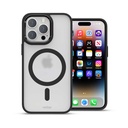 Husa iPhone 14 Pro, Clip-On Hybrid, Matt, MagSafe Compatible, Black