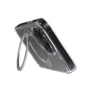Husa iPhone 14 Pro, Clip-On Crystal MagSafe Compatible, wirh 360 degree rotating stand, Transparent