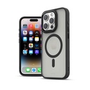 Husa iPhone 15 Pro, Clip-On Hybrid, Matt, MagSafe Compatible, Black