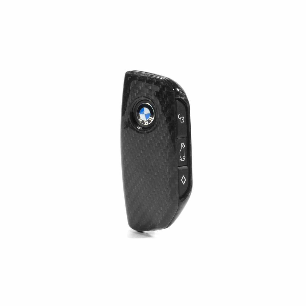 Case for BMW i5, i7 2 3 5 7 Series, after 2023, made from Carbon, Glossy Black