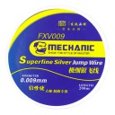 iPhone Chip Conductor Wire, Mechanic Superfine Silver Jump Wire, FXV009, 200M x 0.009mm