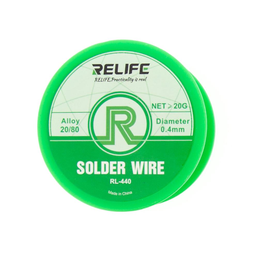 Fludor, Relife Solder Wire, RL-440 0.40mm