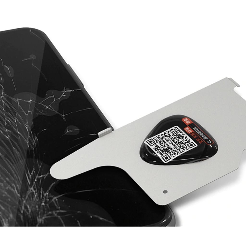 3D Dismantling Ultrathin steel sheet LCD screen Pry Slice Shave Black Glue Metal Card (mqm3)