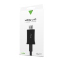Cablu Micro USB Fast Charging and Data Cable, Vetter Black