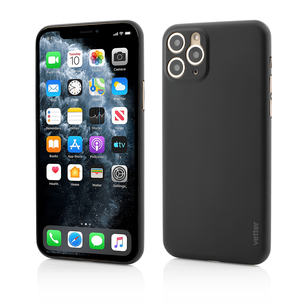 Husa iPhone 11 Pro Max, Clip-On, Ultra Thin Air Series, Black