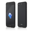Husa iPhone 8 Plus, 7 Plus, Clip-On Hybrid Slim Series, Carbon Look