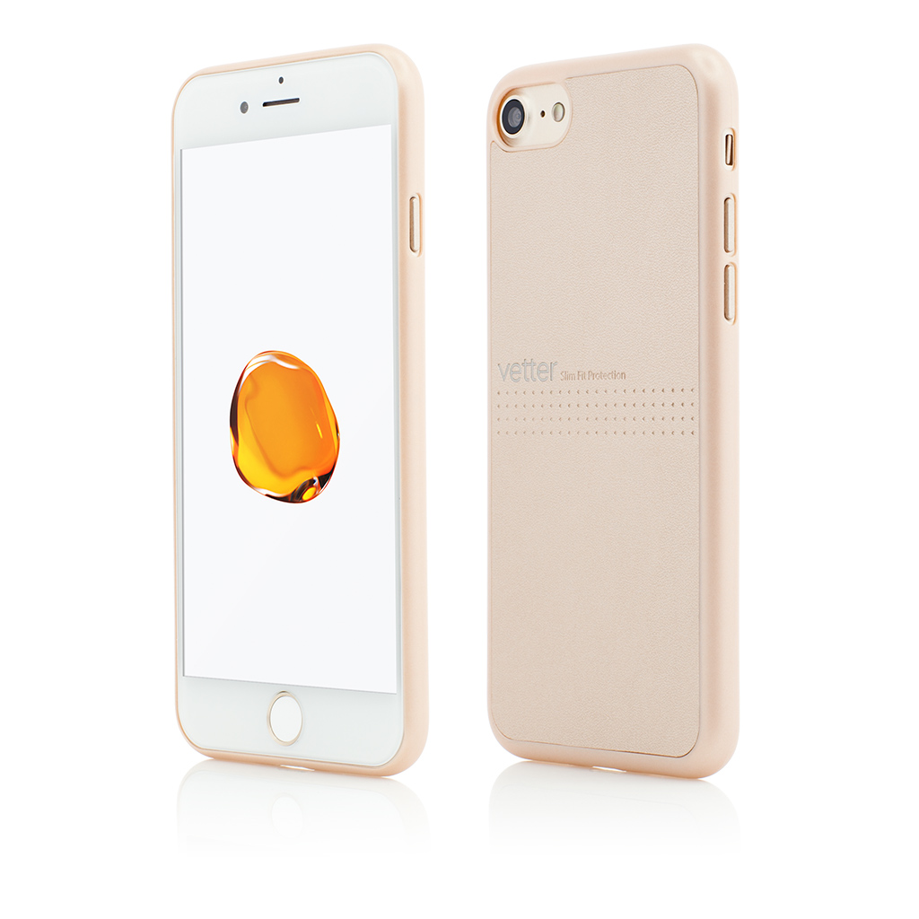 Husa iPhone SE (2020), 8, 7, Clip-On Slim, Classic Series, Gold