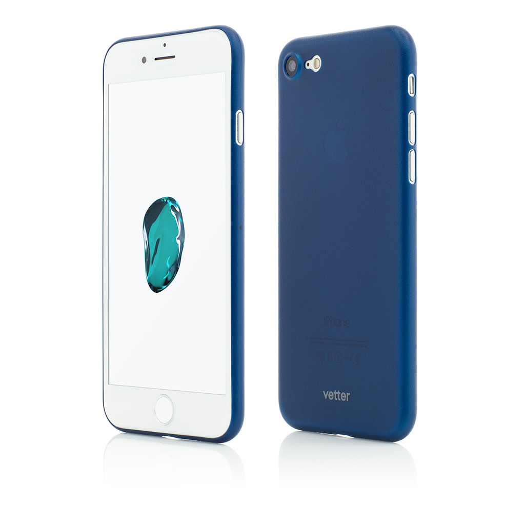 Husa iPhone SE (2020), 8, 7, Clip-On, Ultra Thin Air Series, Blue