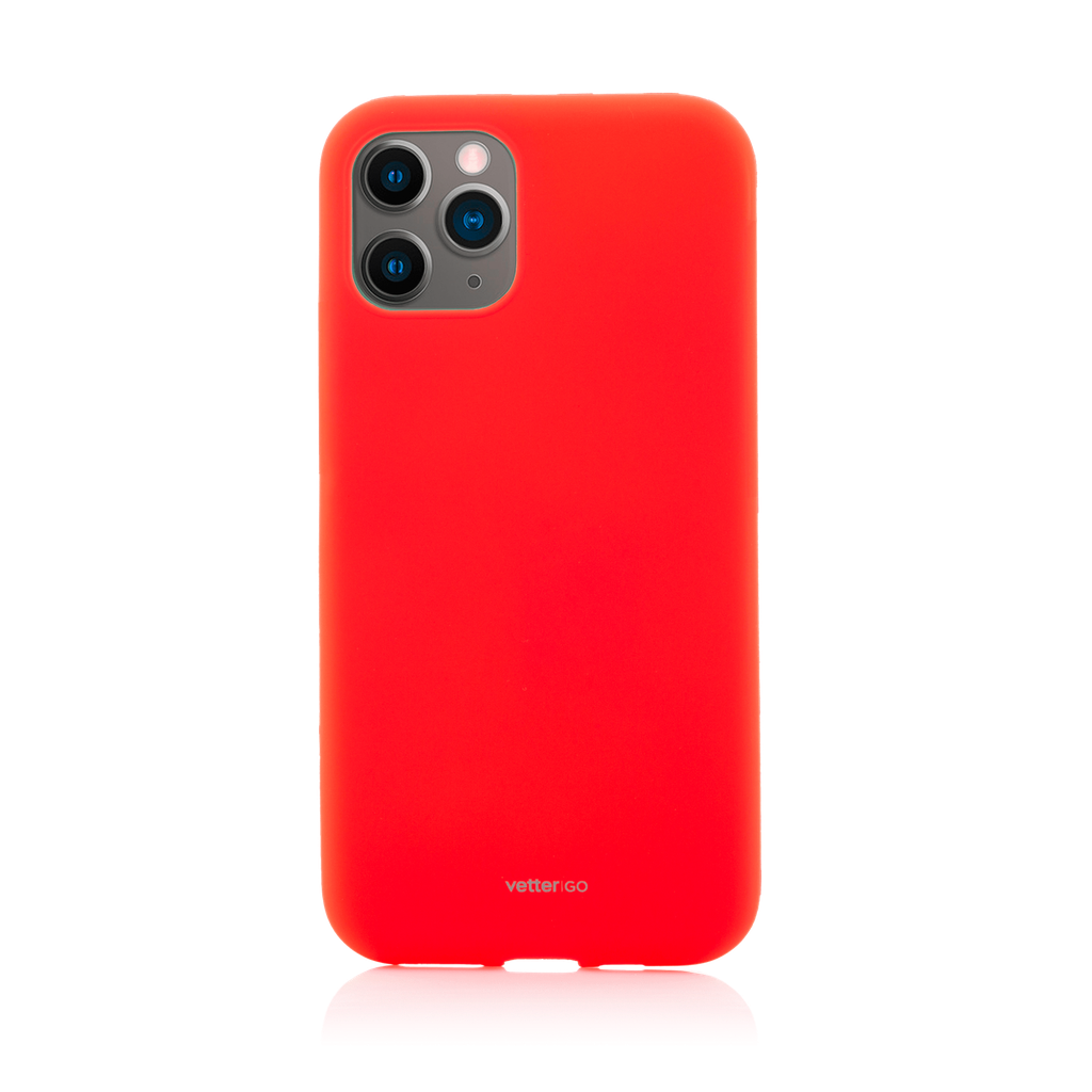 Husa iPhone 11 Pro, Vetter GO, Soft Touch, Red
