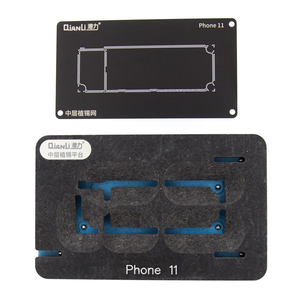  Qianli, Middle Frame Reballing Platform Precise Magnetic Alignment Positioning, iPhone 11
