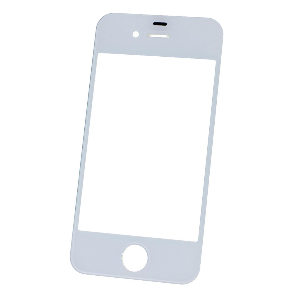 Geam Sticla iPhone 4G, iPhone 4s, White, AM
