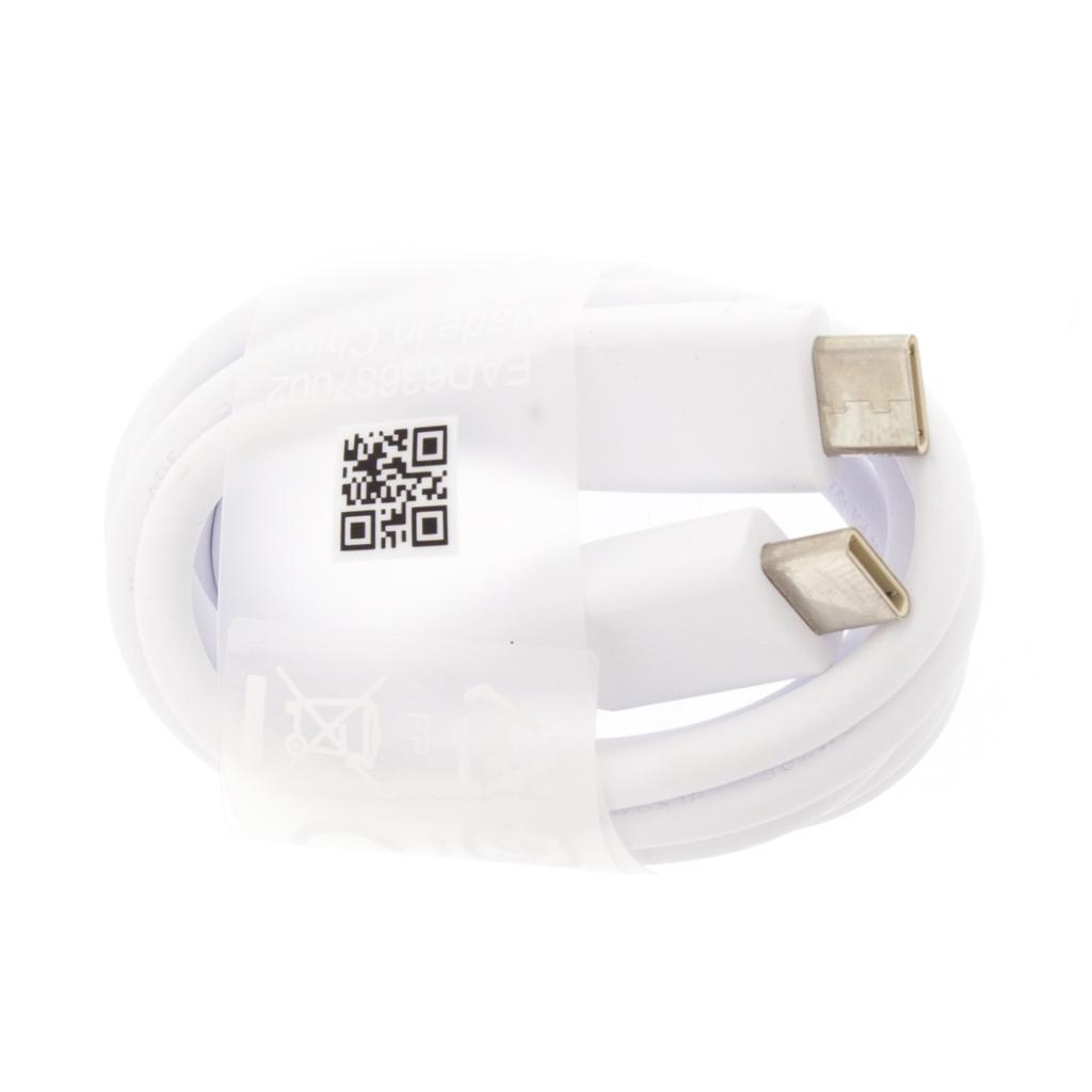 Cablu LG USB Type C to Type C, EAD63687002, 1m, White, LXT