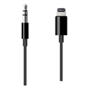 Lightning to 3.5mm Audio Cable, 1m, Black