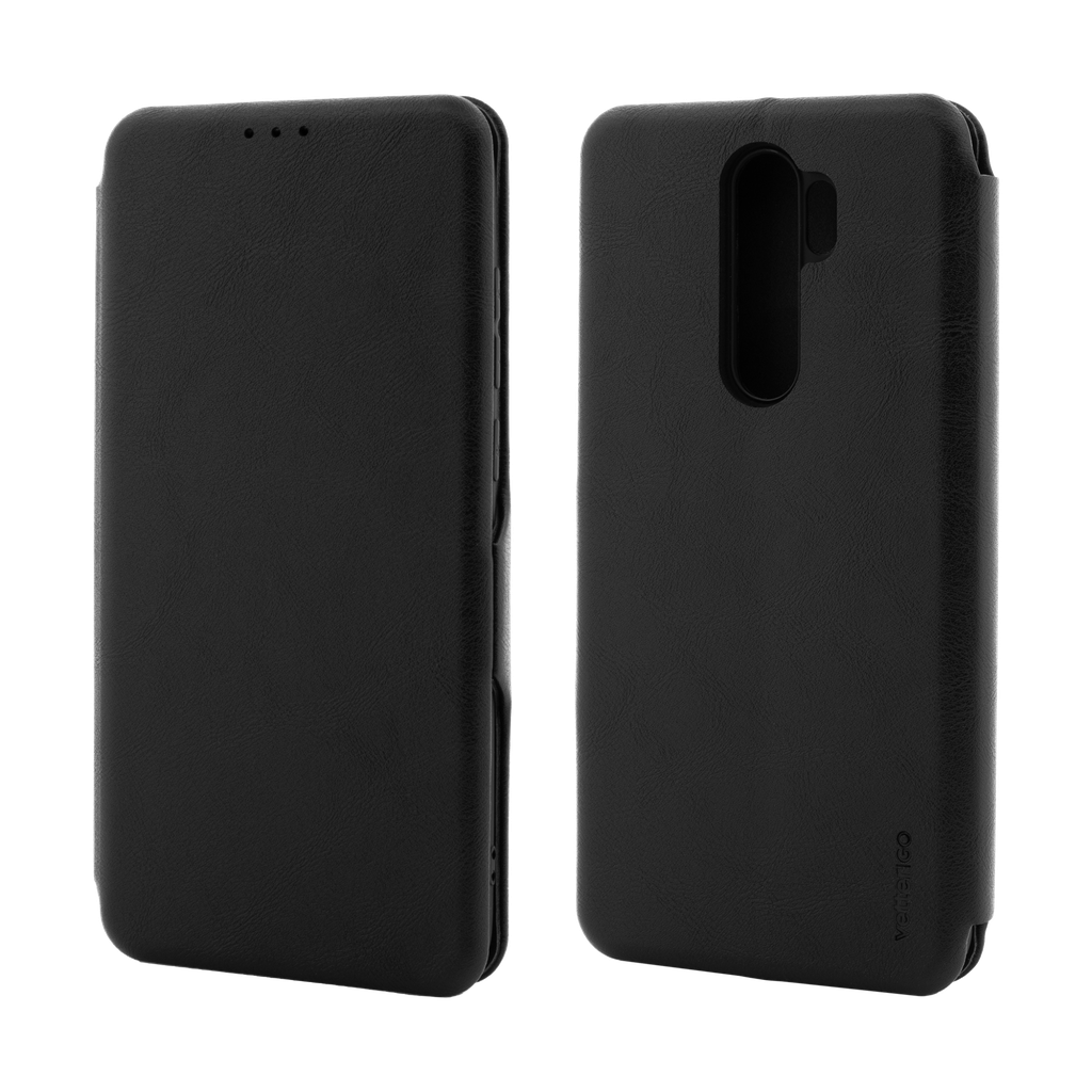 Husa Xiaomi Redmi Note 8 Pro Vetter GO, Flip Series, Black