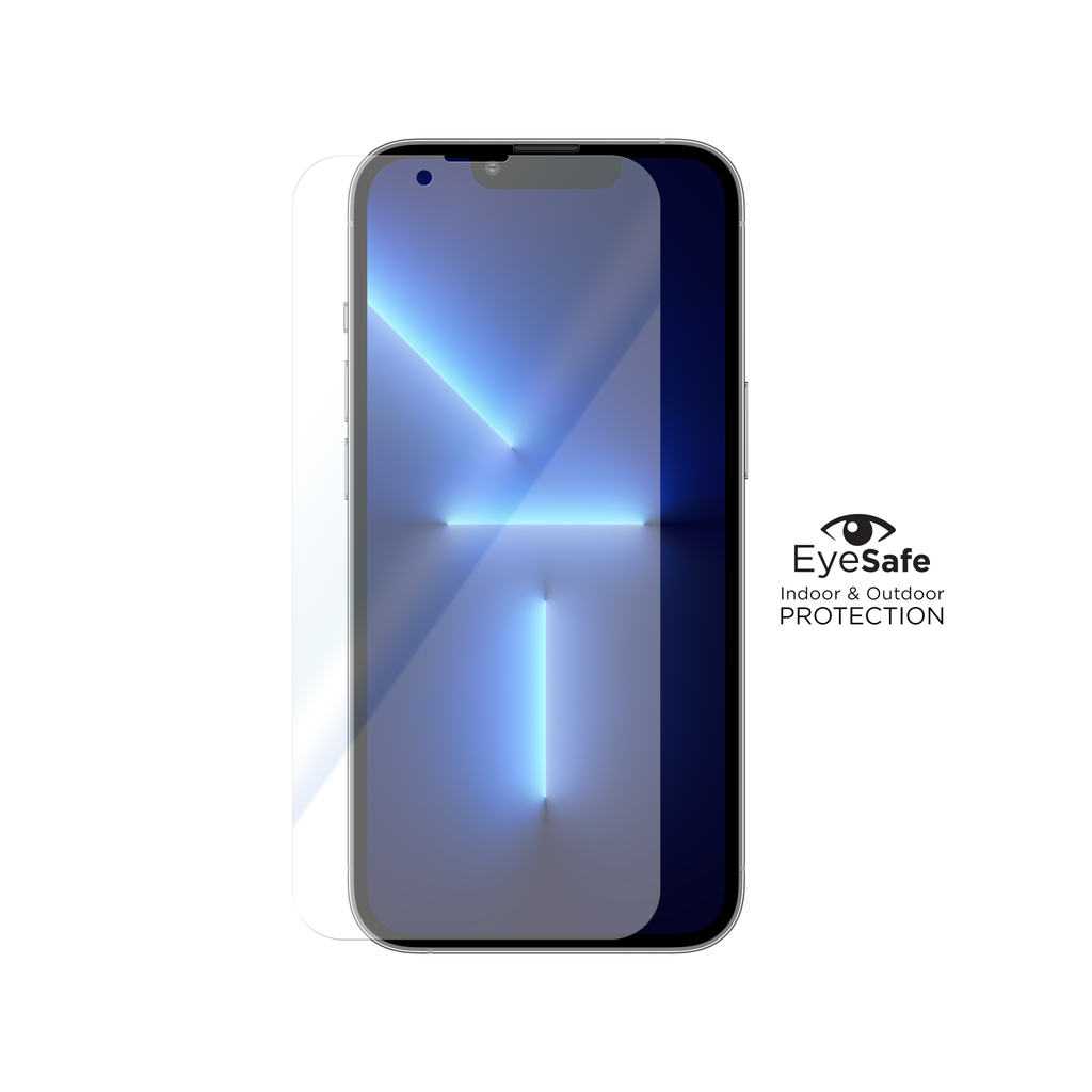Folie iPhone 14 Plus, 13 Pro Max, EyeSafe, Blue Light Blocking Tempered Glass
