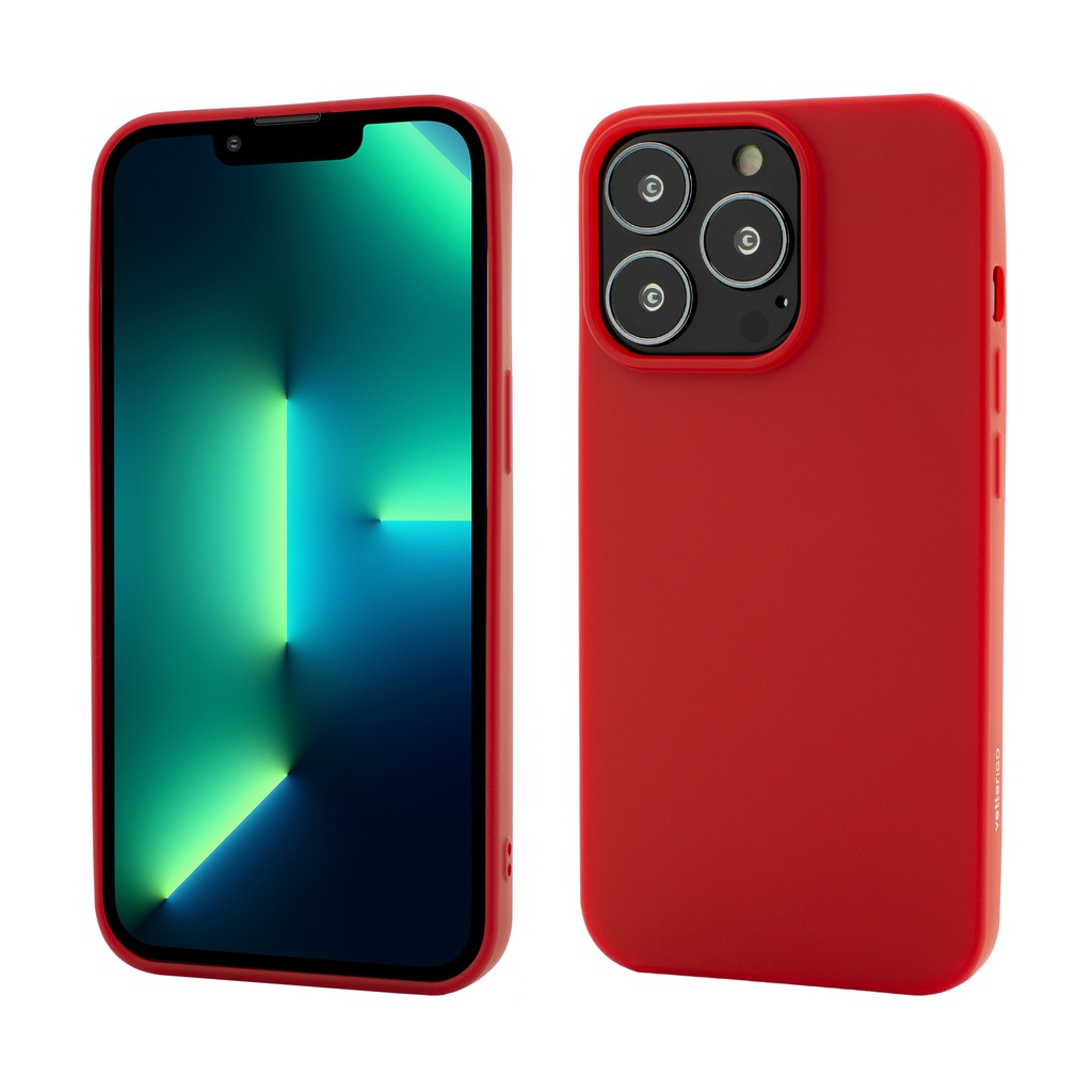 Husa iPhone 13 Pro Max, Vetter GO, Soft Touch, Red