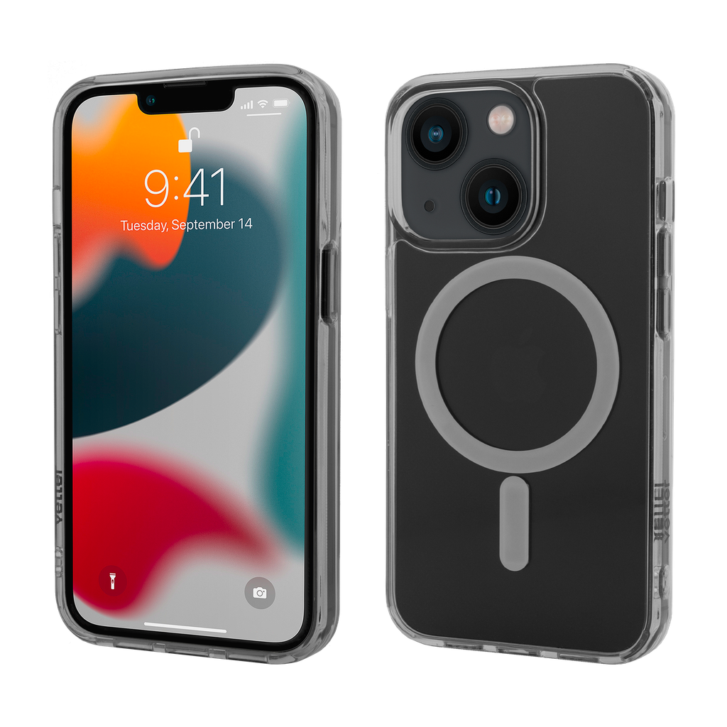 Husa iPhone 13 mini, Clip-On, MagSafe Compatible, Crystal Series, Transparent