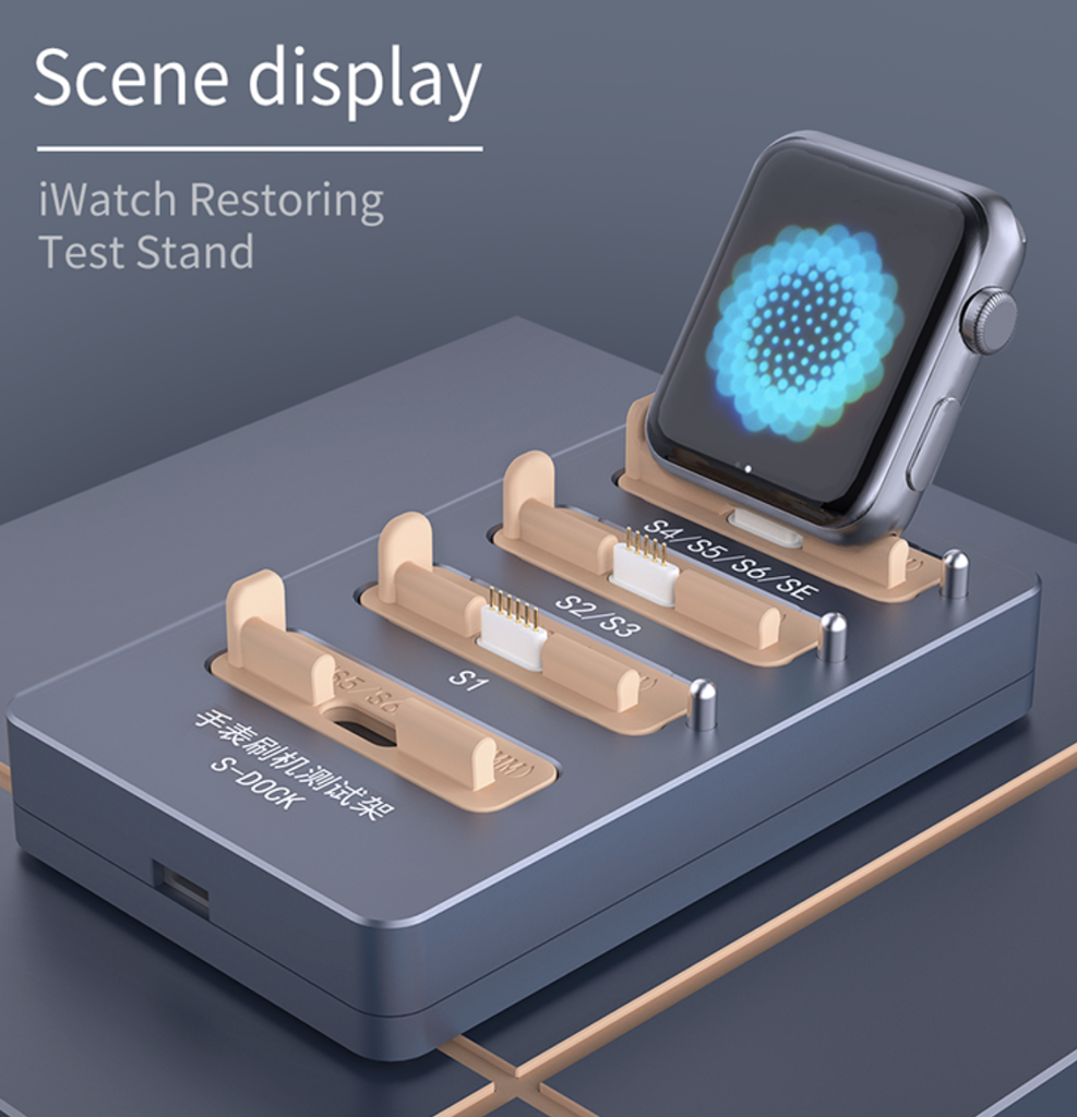 Apple Watch Restoring Test Stand