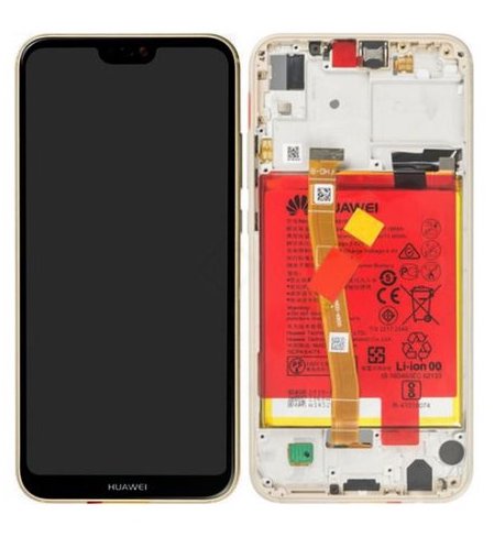 LCD Huawei P20 Lite (2018), Gold, Service Pack