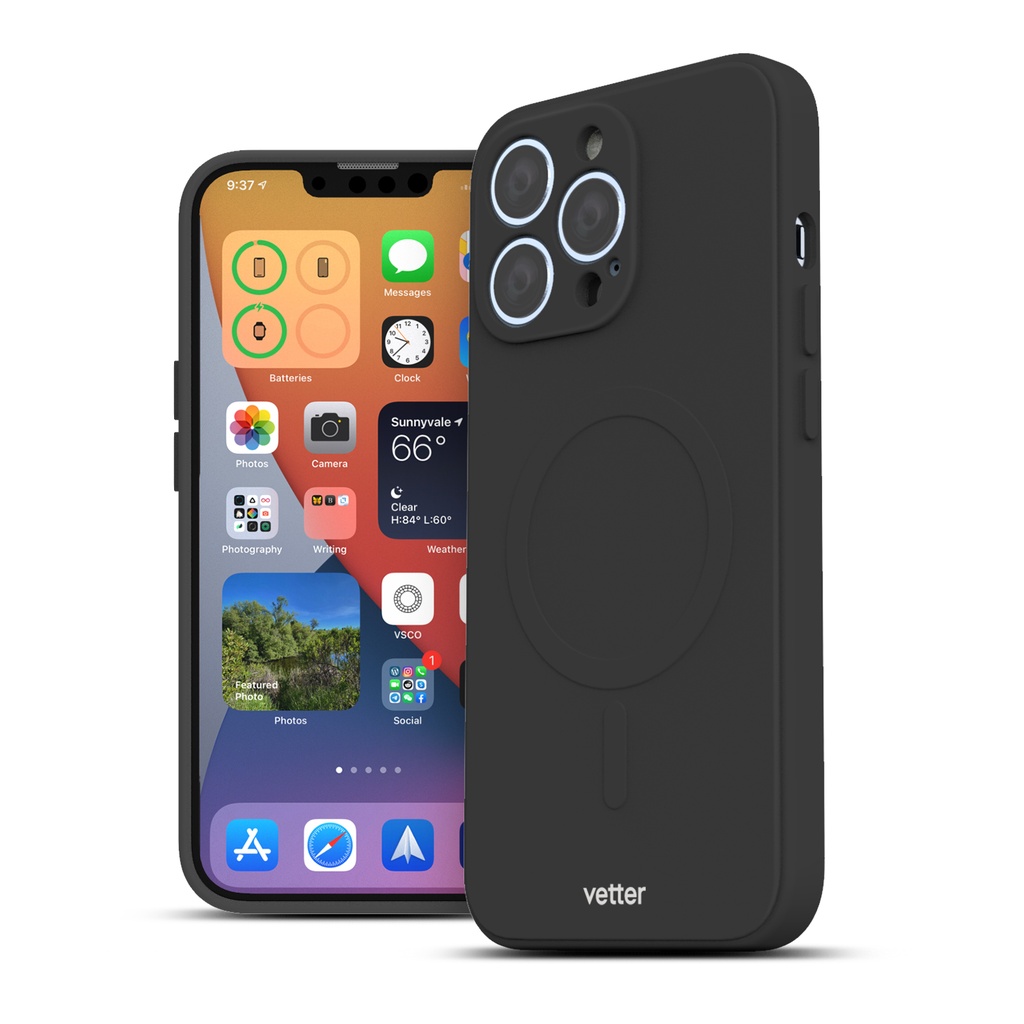Husa iPhone 13 Pro Max Soft Pro Ultra, MagSafe Compatible, Black