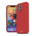 Husa iPhone 13 Pro Max Soft Pro Ultra, MagSafe Compatible, Red