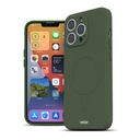 Husa iPhone 13 Pro Max Soft Pro Ultra, MagSafe Compatible, Midnight Green