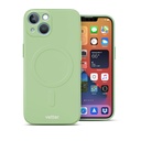 Husa iPhone 14 Plus, Soft Pro Ultra, MagSafe Compatible, Mint Green