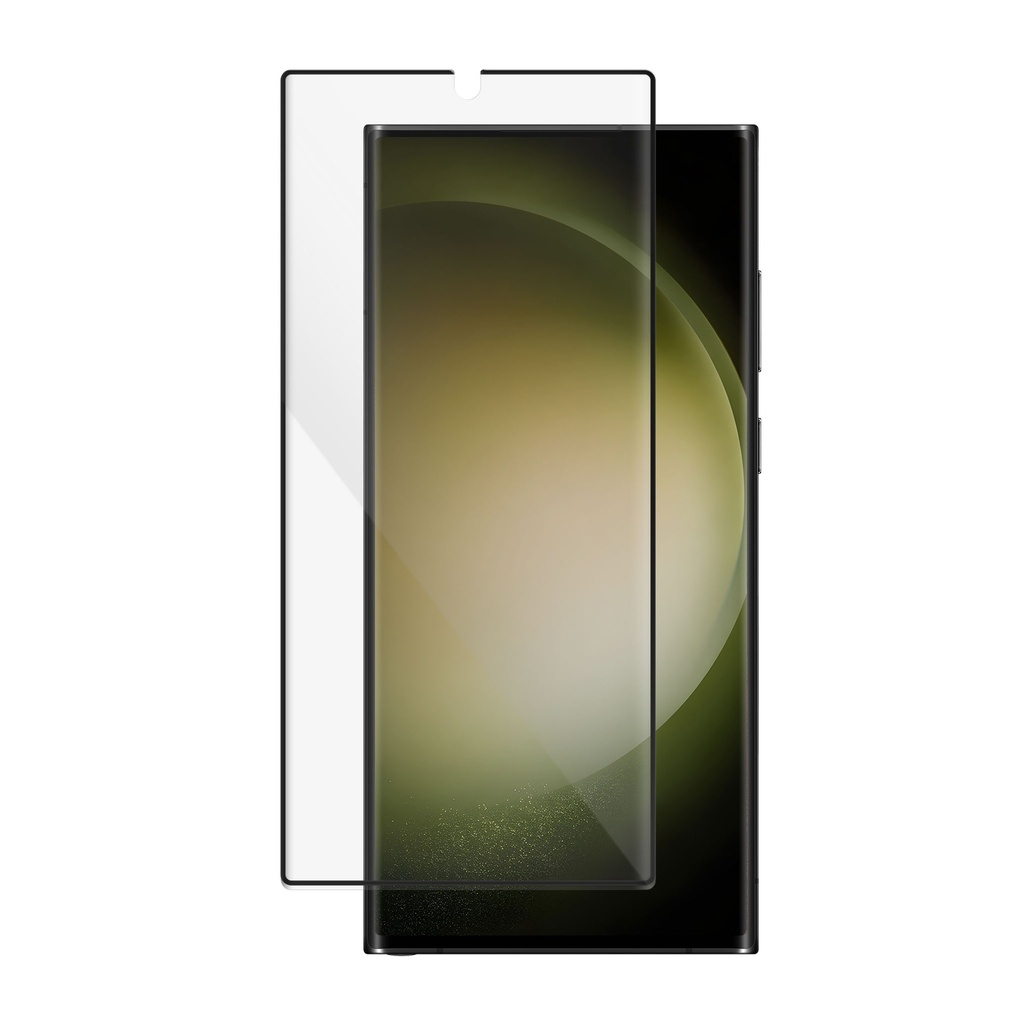 Folie Samsung Galaxy S23 Ultra, 3D Ultra Shield FlexiGlass, Black