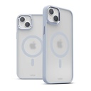 Husa iPhone 14, Clip-On Hybrid, Matt, MagSafe Compatible, Royal Blue