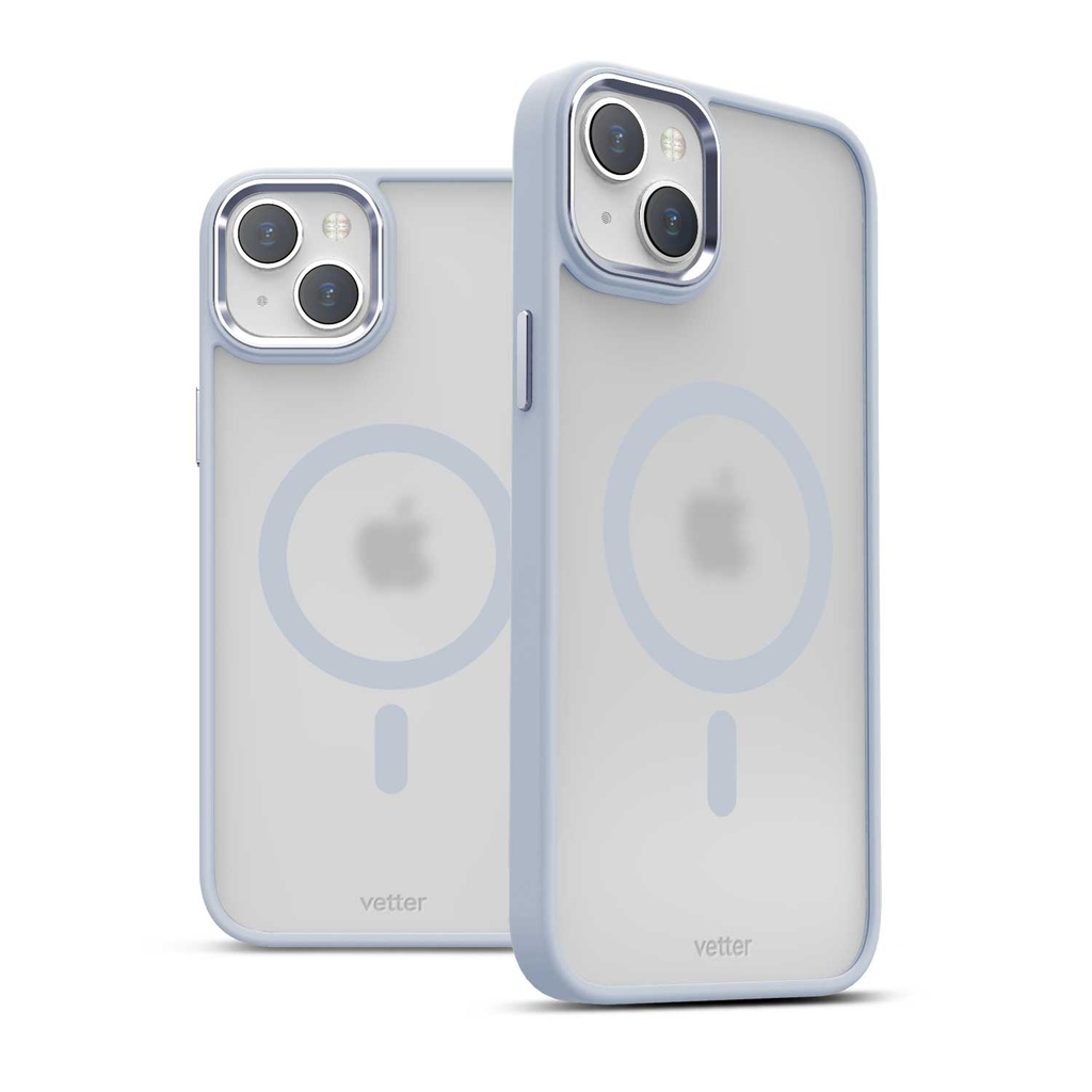 Husa iPhone 14 Plus, Clip-On Hybrid, Matt, MagSafe Compatible, Royal Blue