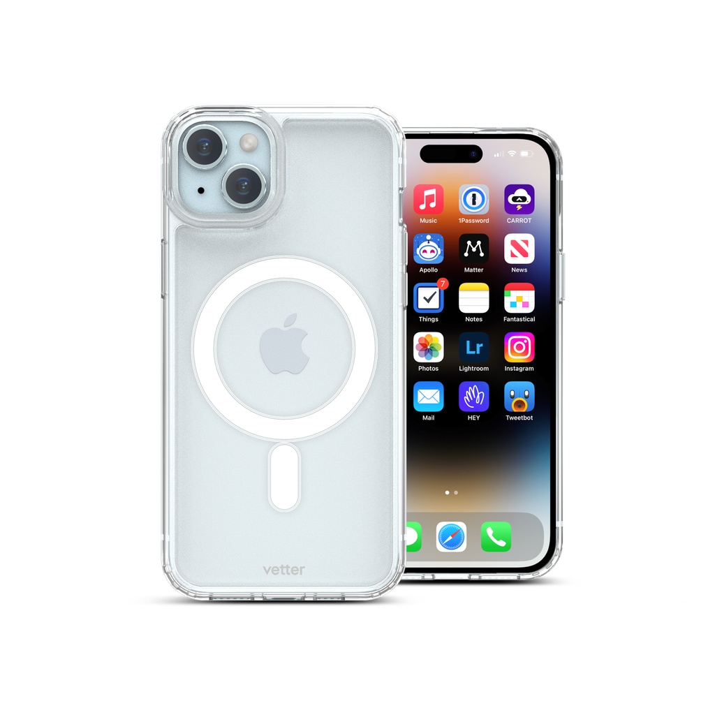 Husa iPhone 15 Plus, MagSafe Compatible, Soft Pro, Transparent