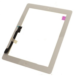 [26908] Touchscreen iPad 3, iPad 4, White, Complet