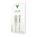 Cablu Micro USB Cable, Quick Charge, 3D Aero, Vetter GO, Grey