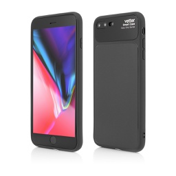 [44516] Husa iPhone 8 Plus, 7 Plus, Smart Case Easy Grip, Black