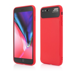 [44515] Husa iPhone 8 Plus, 7 Plus, Smart Case Easy Grip, Red