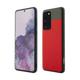 [52033] Husa Samsung Galaxy S20, Smart Case Hybrid Slim, Red