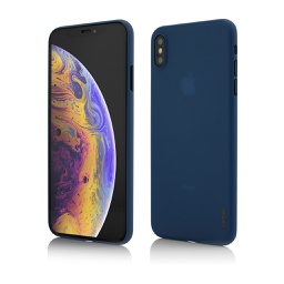 [46050] Husa iPhone XS Max, Clip-On, Ultra Thin Air Series, Blue