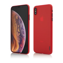 [46051] Husa iPhone XS Max, Clip-On, Ultra Thin Air Series, Red
