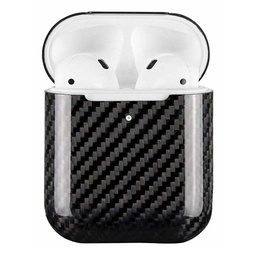 [50744] Case for AirPods 2, made from Carbon, Glossy Black